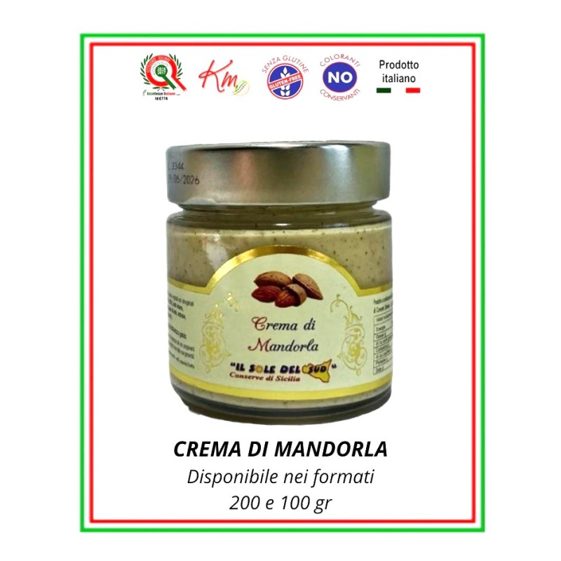 Crema Spalmabile di Mandorla