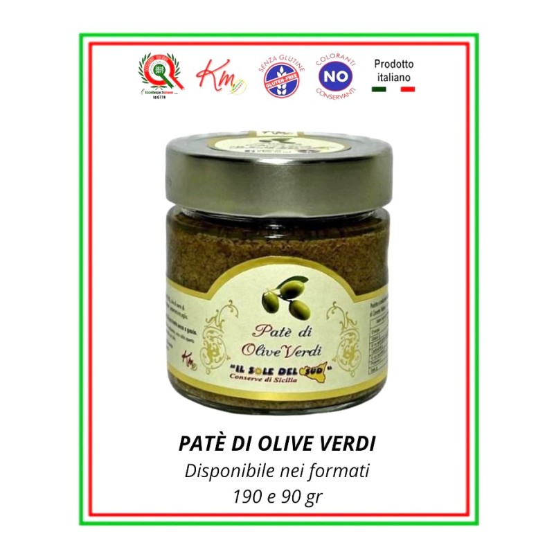 Patè di Olive Verdi