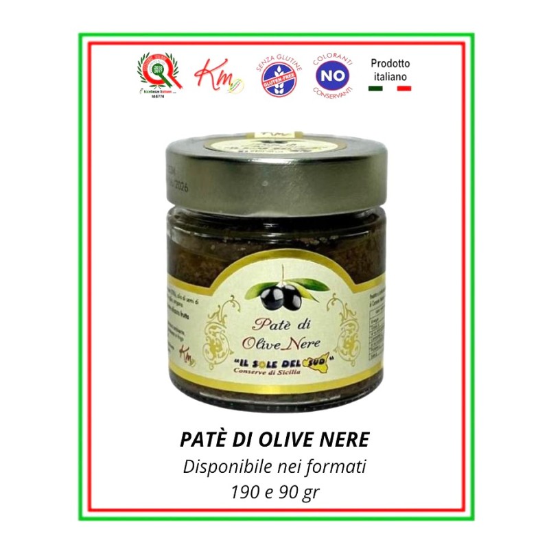 Patè di Olive Nere